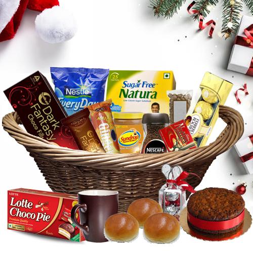 Send Christmas Hampers to India, Christmas Hampers Gift Basket Delivery