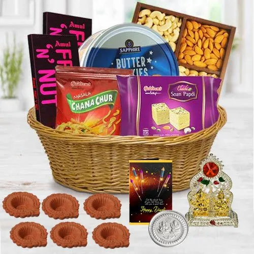 Diwali Gift Basket - Medium Size -... - Lotus Gift Baskets | Facebook