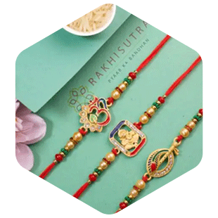 Set Of 3 Rakhis