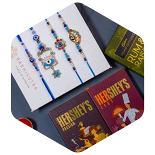 Set Of 4 Rakhis & More